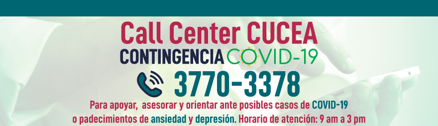 Call Center CUCEA TEL 37703378